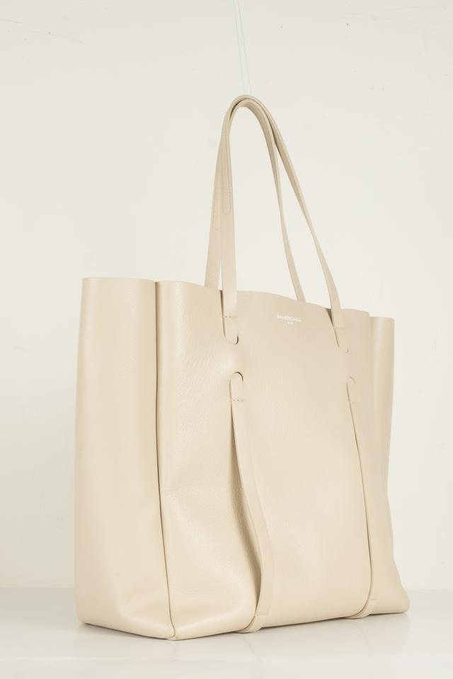 Balenciaga Everyday Tote Tan Leather Clutch
