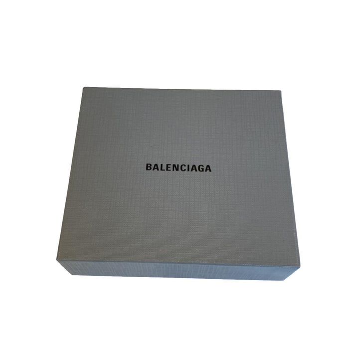 Balenciaga Fuschia Pink Python Printed Calf Leather Mini Wallet 594216