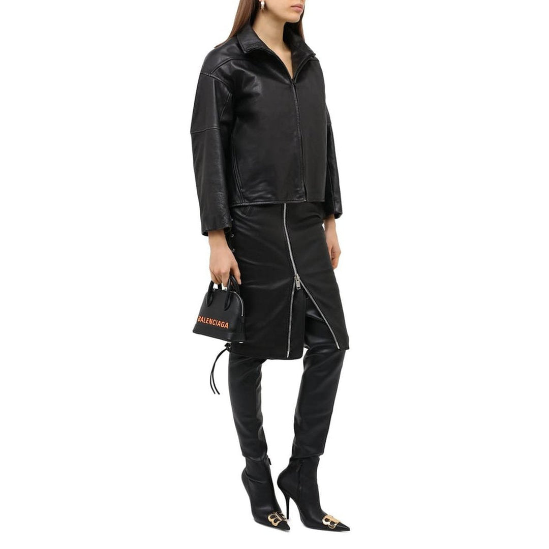Leather Pencil Skirt
