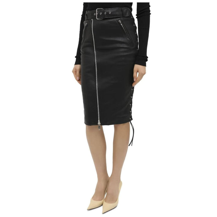 Leather Pencil Skirt