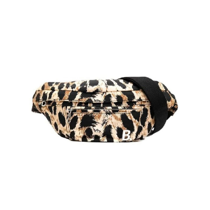 Balenciaga Nylon Leopard Print Belt Bag 580028