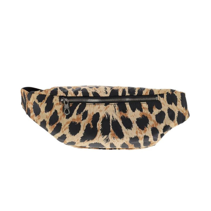 Balenciaga Nylon Leopard Print Belt Bag 580028