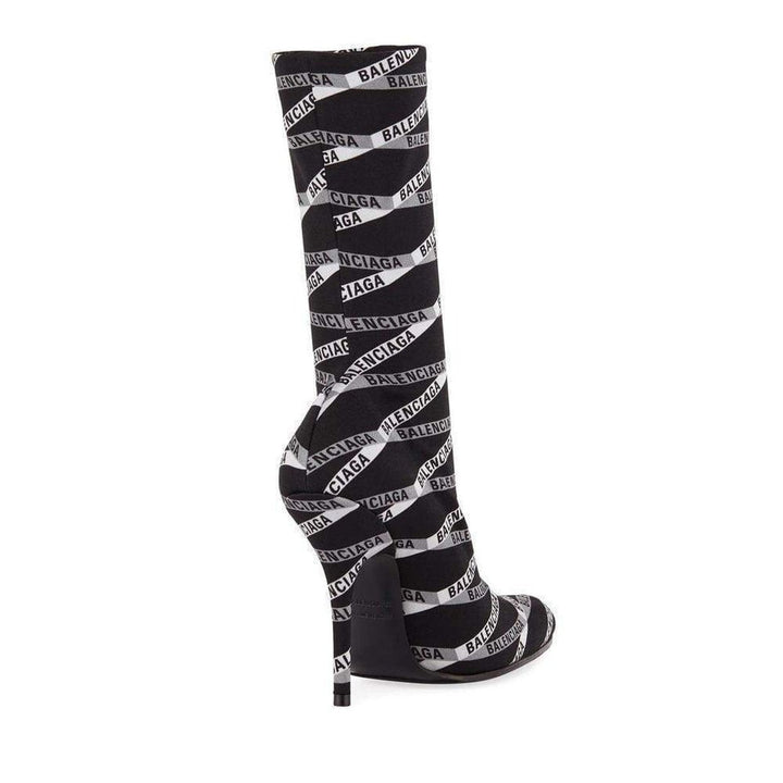 Monogram Round Booties