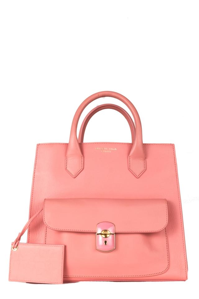 Balenciaga Padlock All Afternoon Mini Tote Pink Leather Shoulder Bag