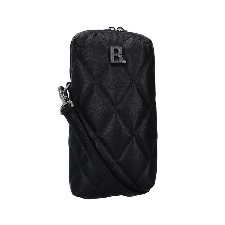 Balenciaga Touch Black Nappa Calfskin Leather Quilted Puffy Shoulder Bag 593375