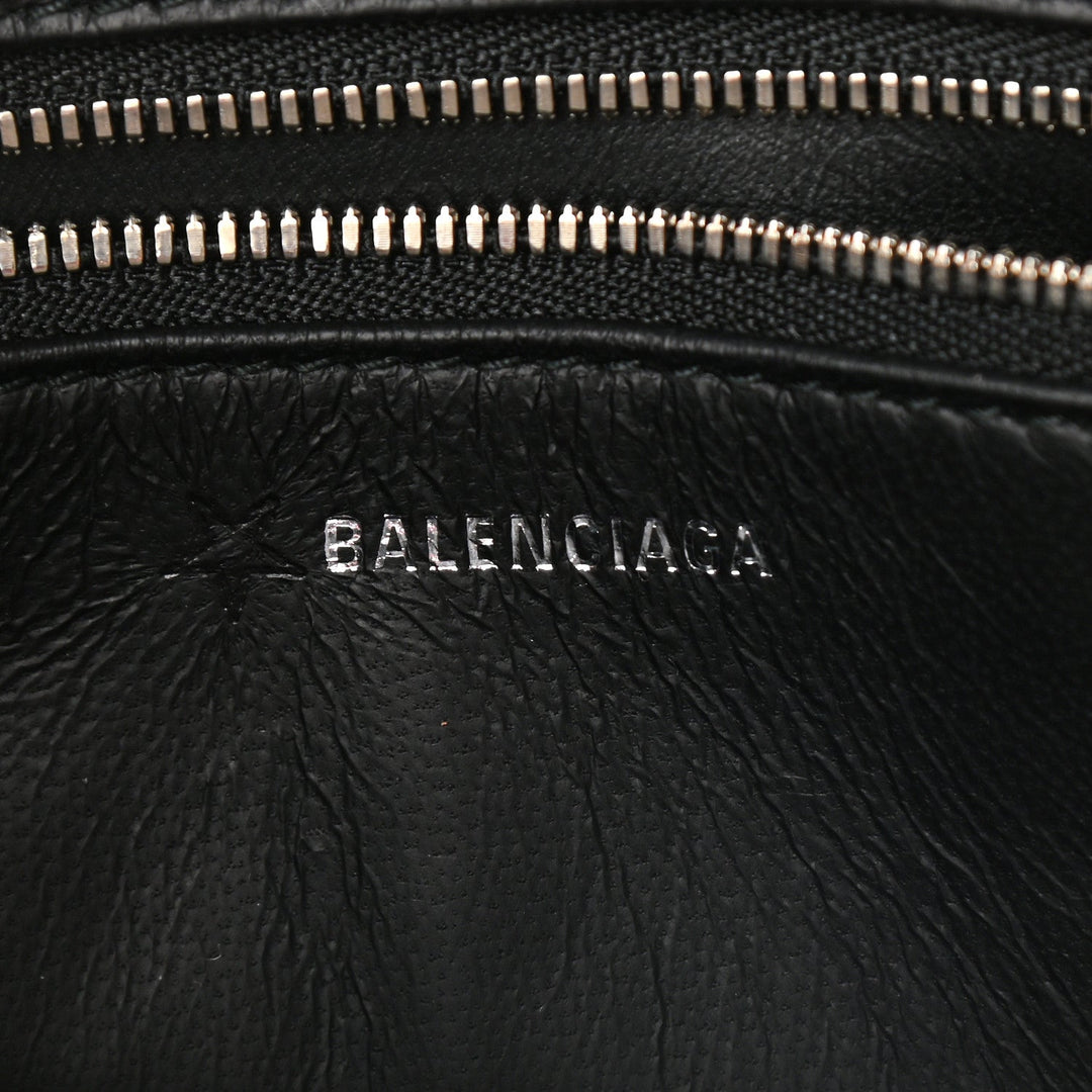 Balenciaga Triangle Pink Leather Top Handle Small Satchel Bag 527272