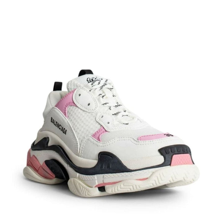Triple S leather and Mesh Sneakers