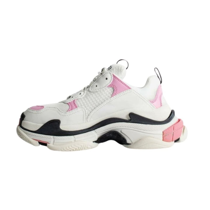 Triple S leather and Mesh Sneakers