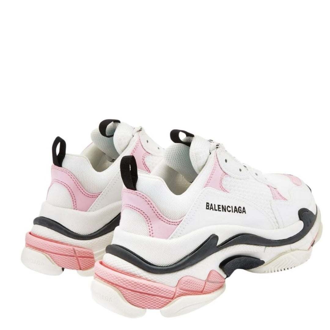 Triple S leather and Mesh Sneakers