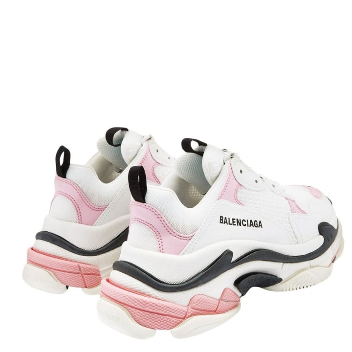 Triple S leather and Mesh Sneakers