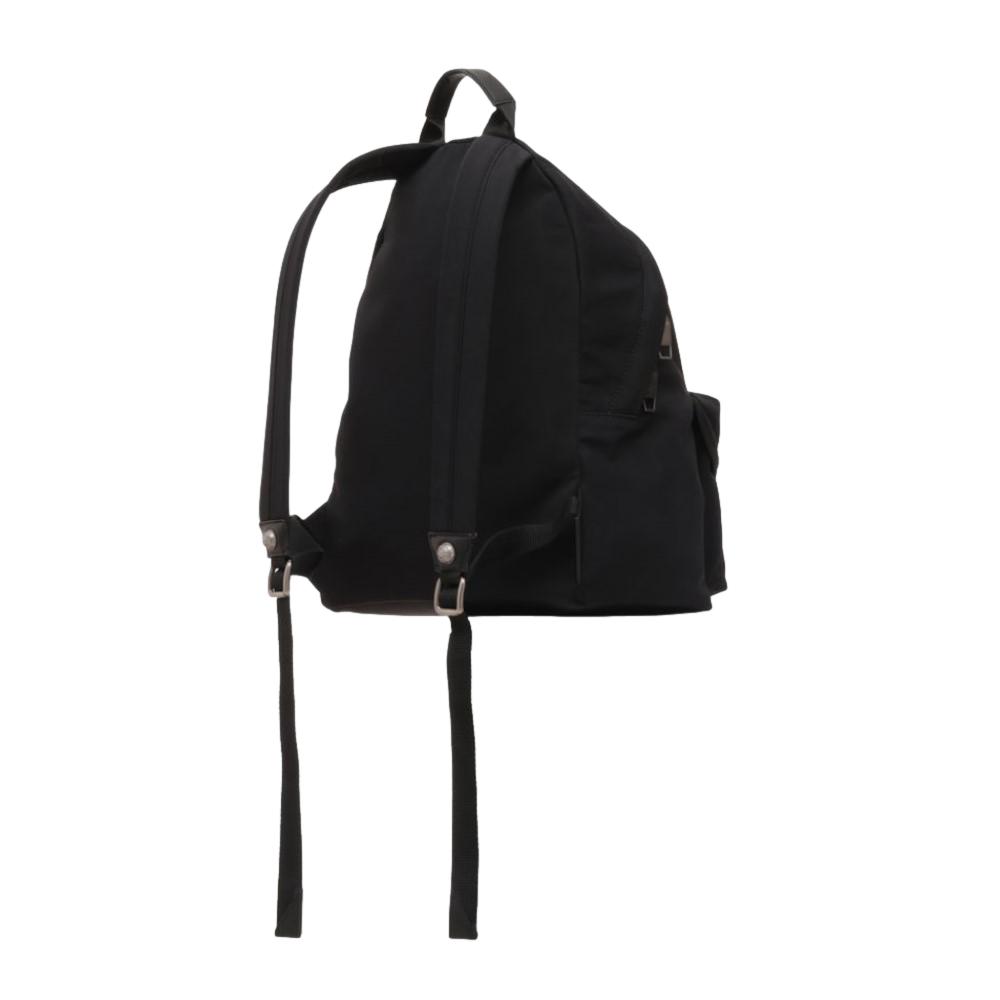 Balmain B-Back Black Nylon White Logo Backpack TM1S096TNYV