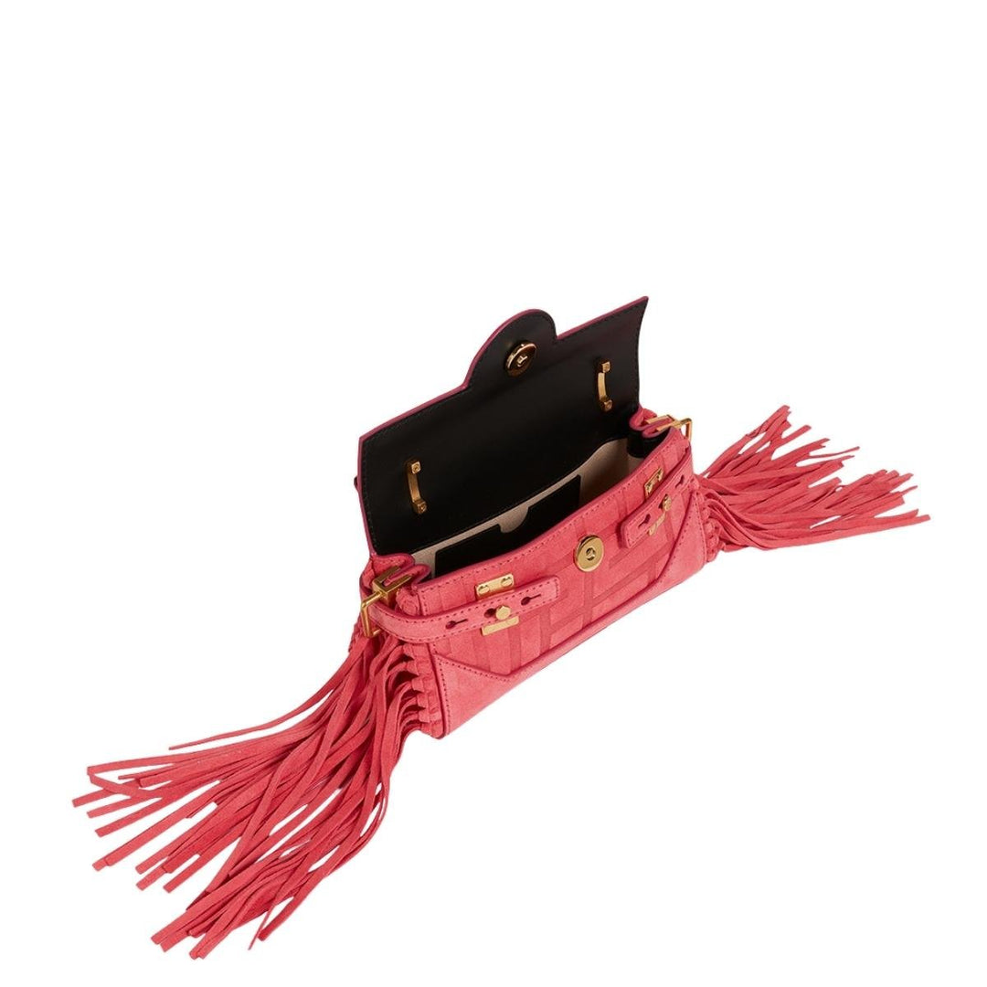 B-Buzz 19 Suede Baguette Bag