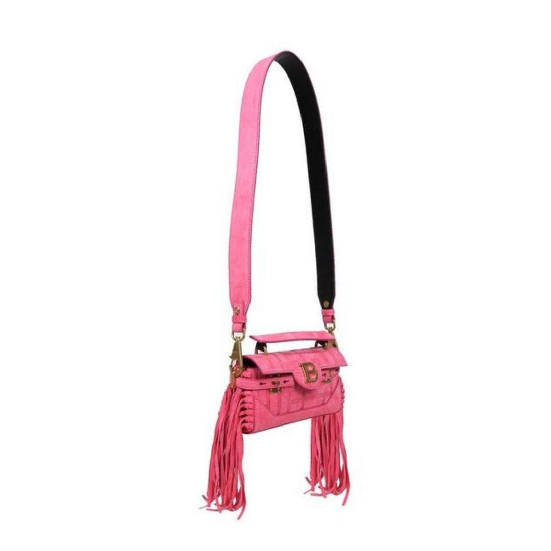 B-Buzz 19 Suede Baguette Bag