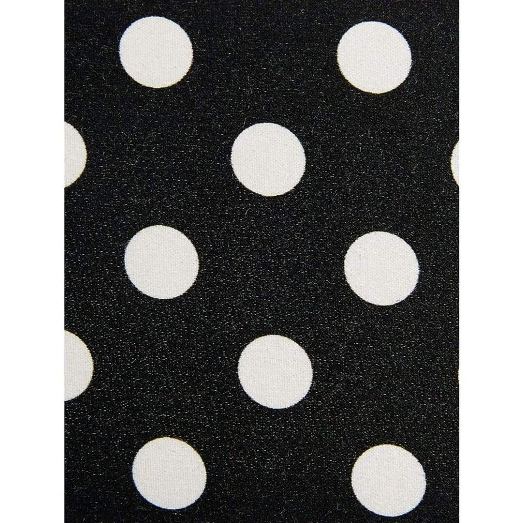 B-Buzz 23 Satin Clutch Bag In Polka Dot Print