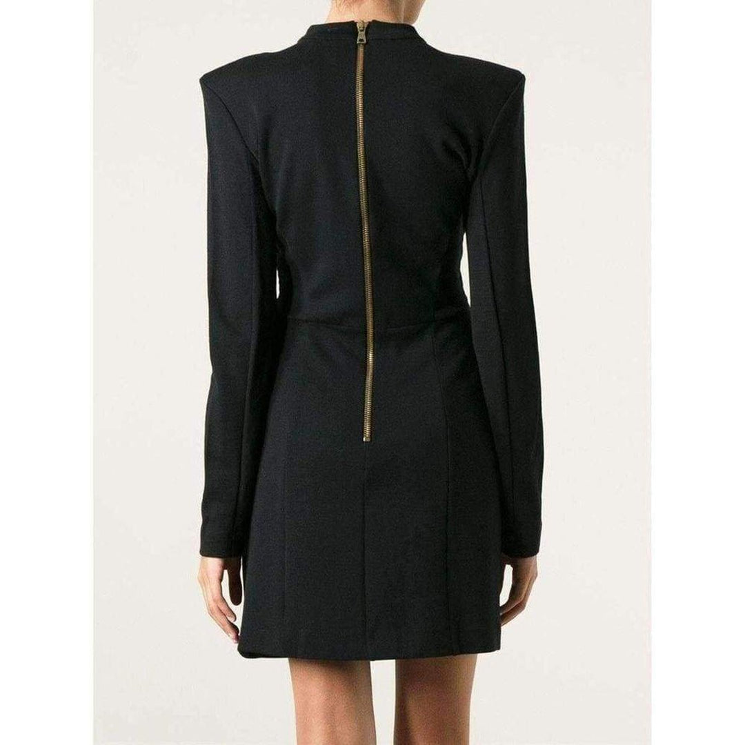 Black Bow Detail Cocktail Dress
