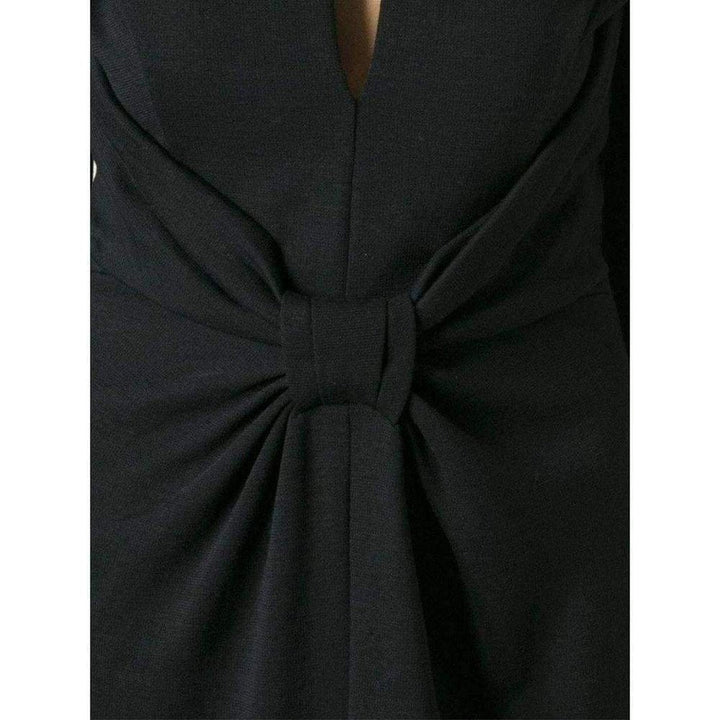Black Bow Detail Cocktail Dress