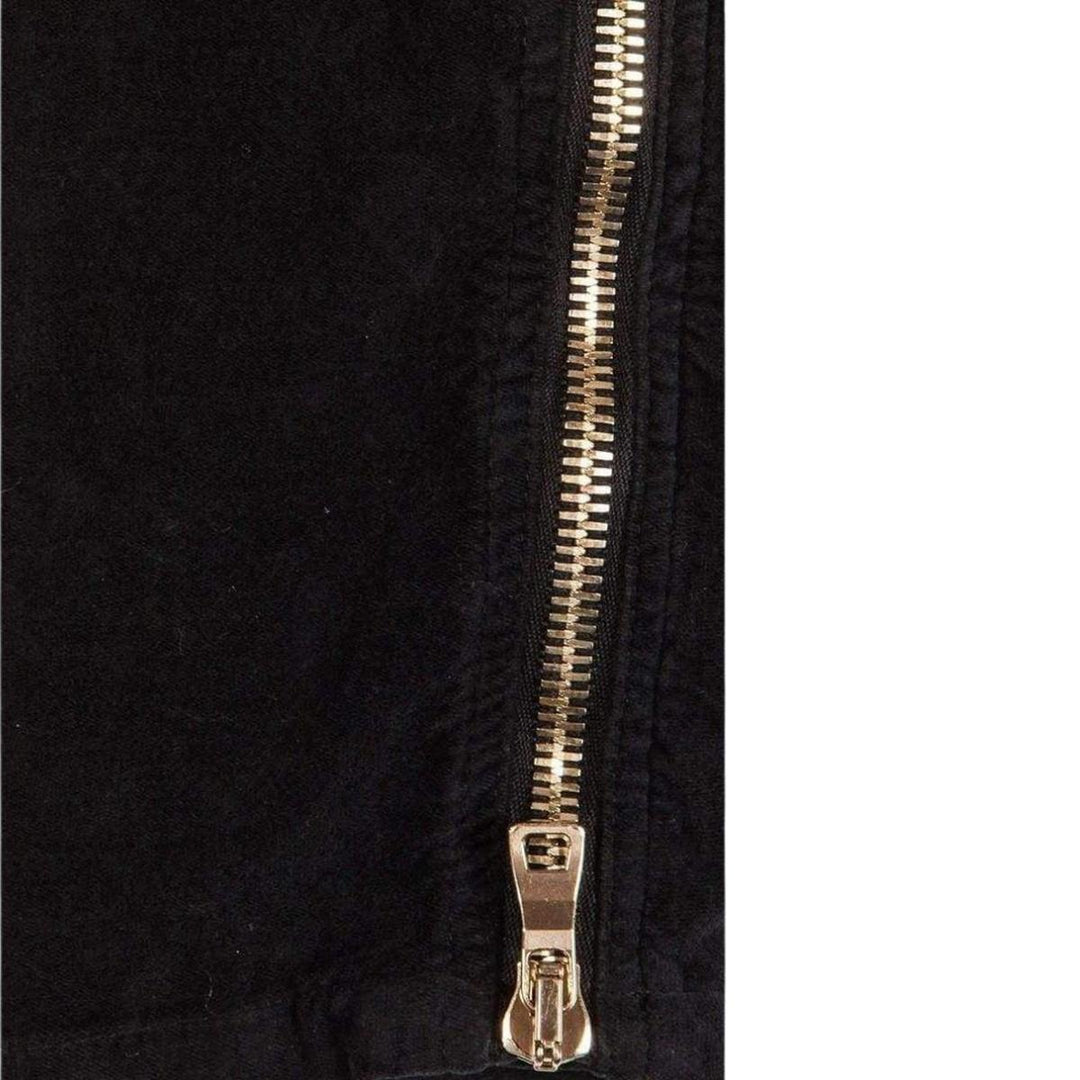 Velvet Biker Jeans