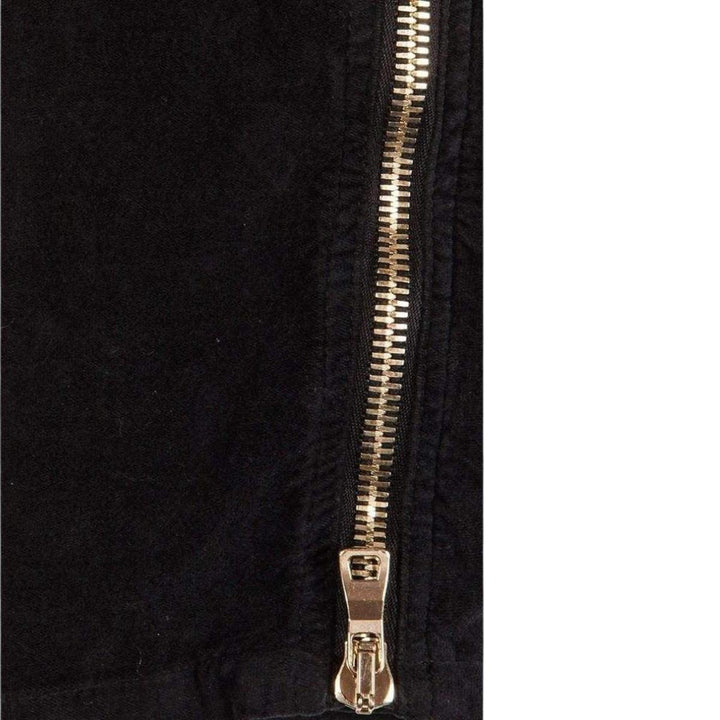 Velvet Biker Jeans