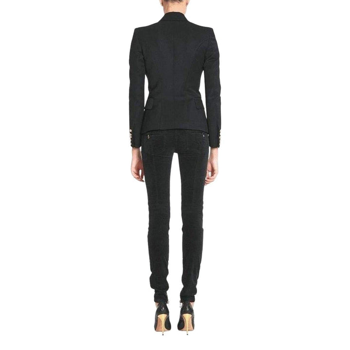 Velvet Biker Jeans