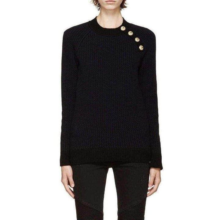 Merino Wool Crew Neck Pullover