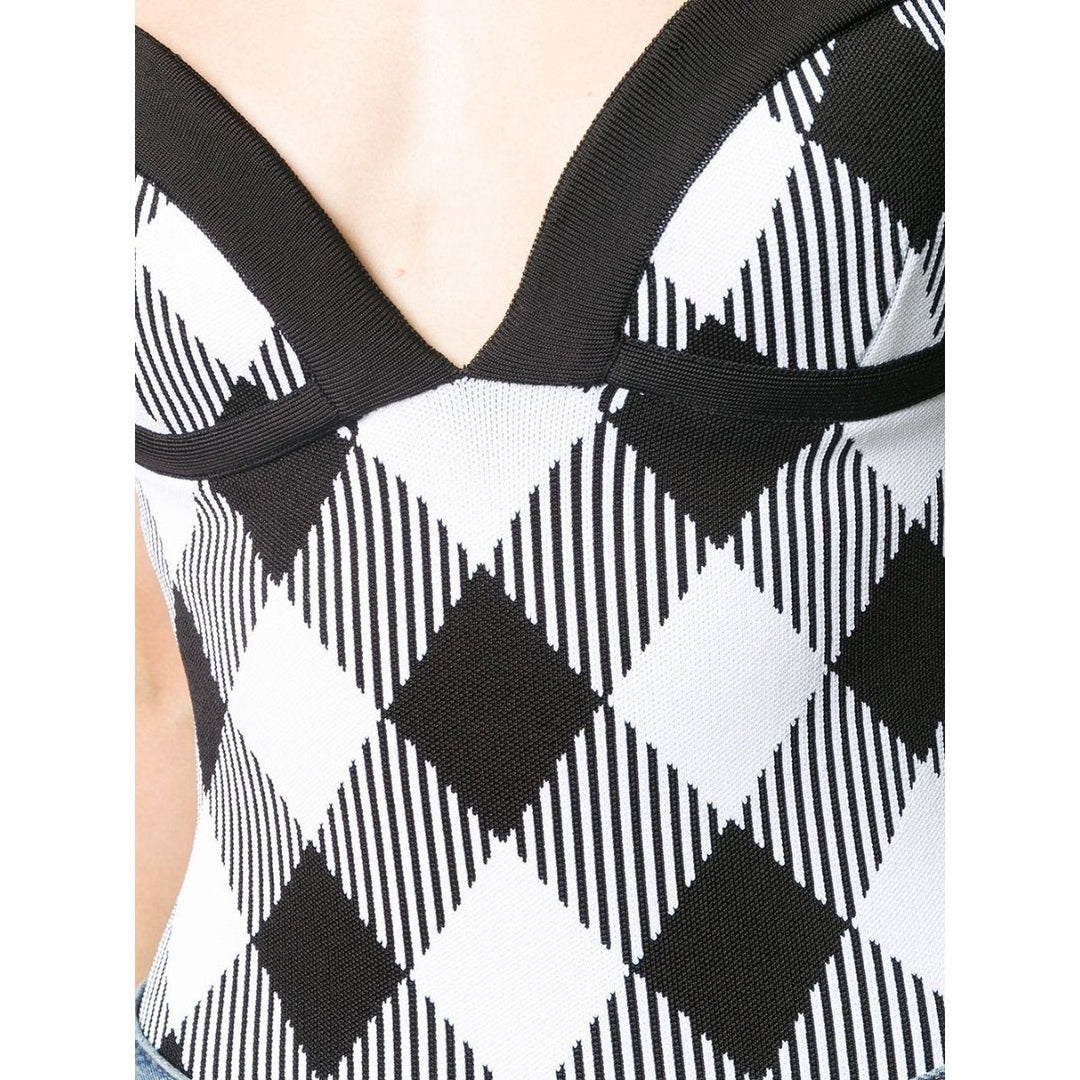 Check Halterneck Body