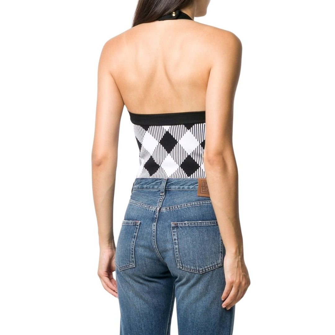 Check Halterneck Body