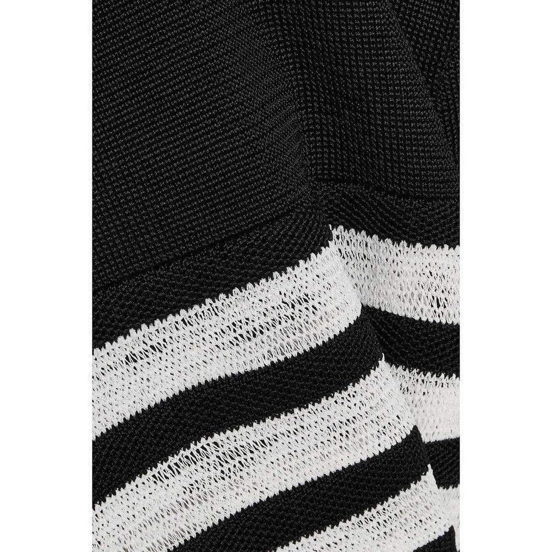 Crew Neck Stripe Long Sleeve Jumper