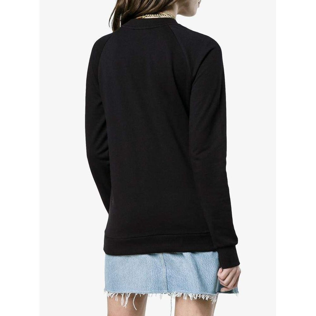 Crewneck Silver Logo Sweater
