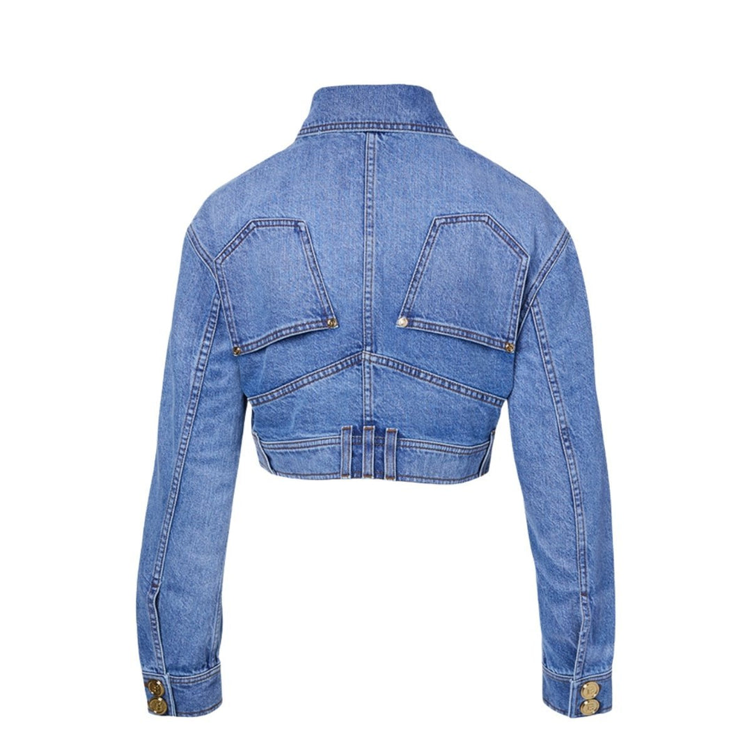 Cropped Denim Jacket