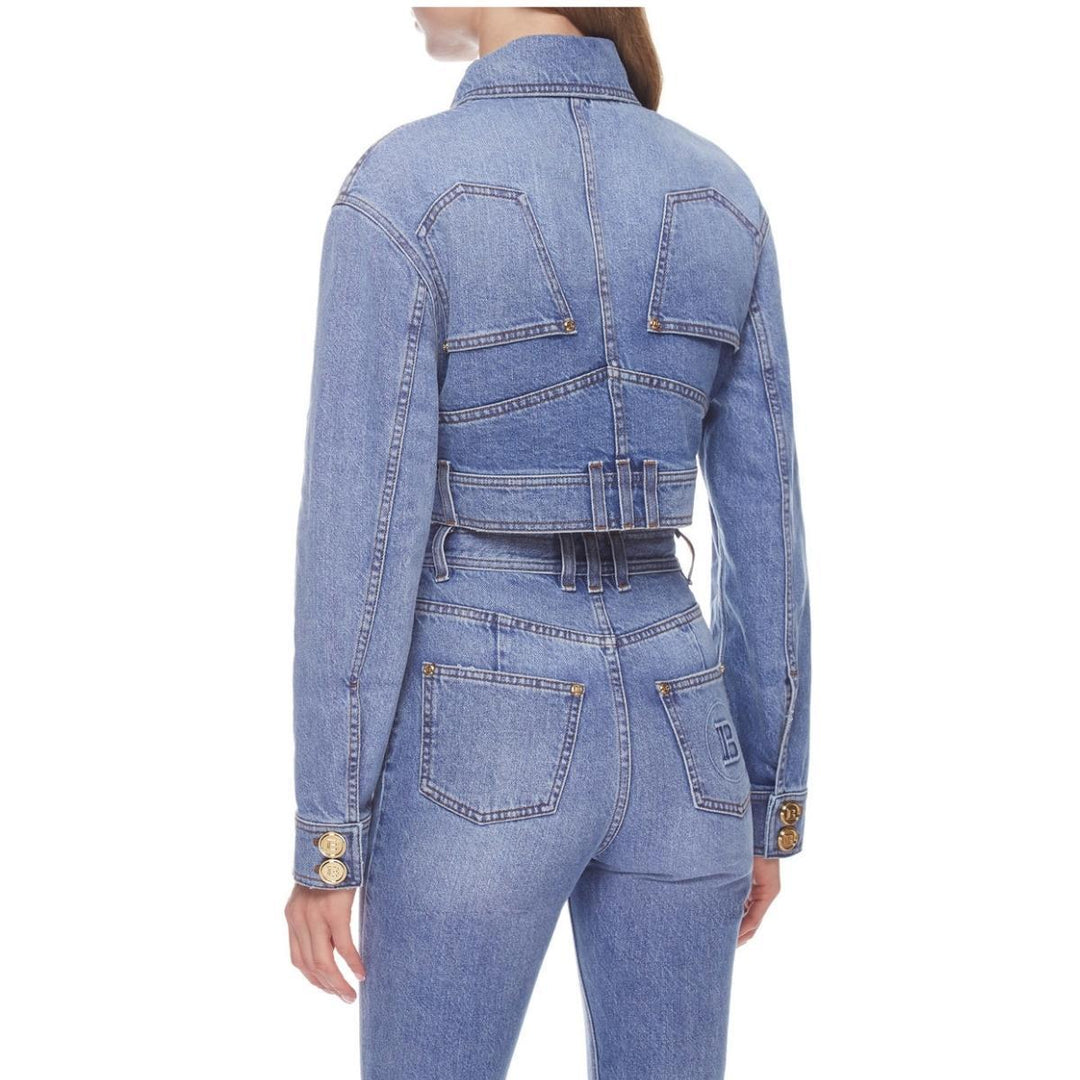 Cropped Denim Jacket
