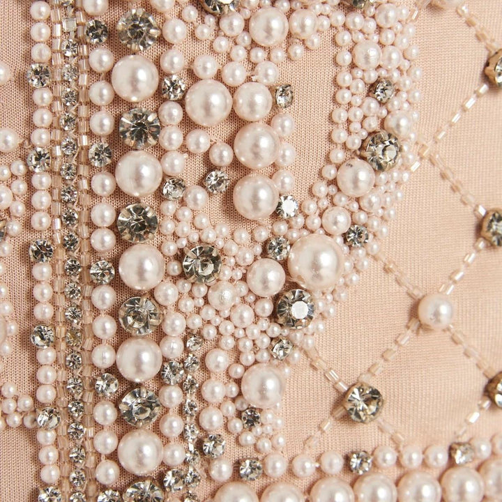 Crystal Pearl Blazer Jacket