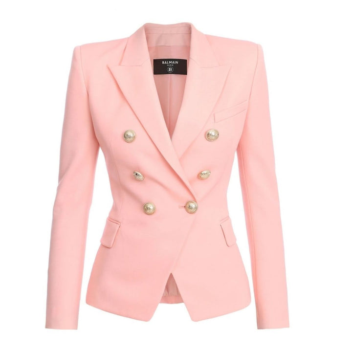 Balmain-Double-Breasted Blazer Jacket - Runway Catalog