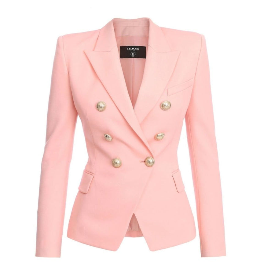 Balmain-Double-Breasted Blazer Jacket - Runway Catalog