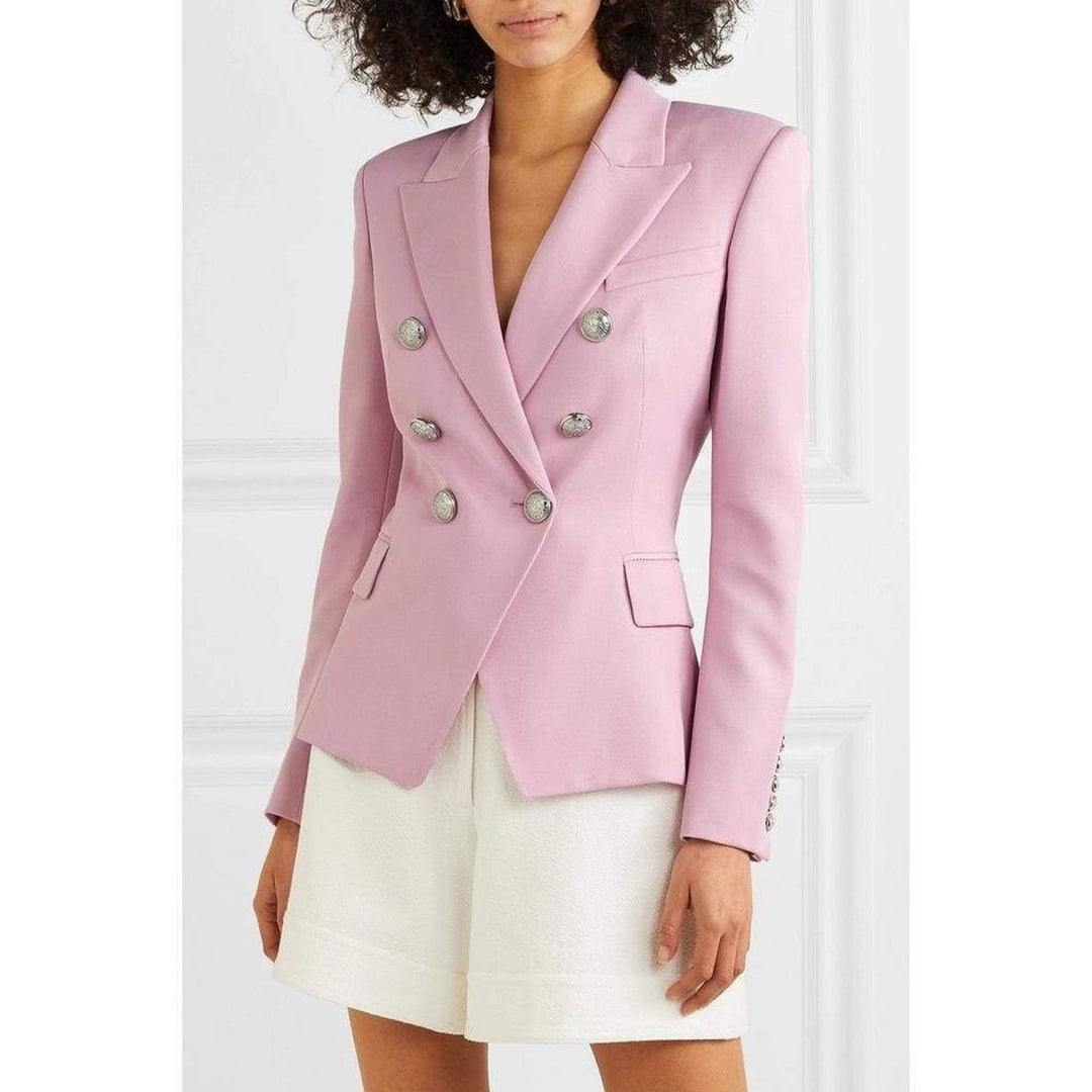 Double-breasted Wool-Twill Blazer