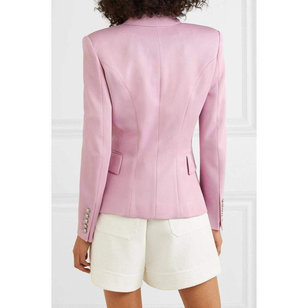 Double-breasted Wool-Twill Blazer