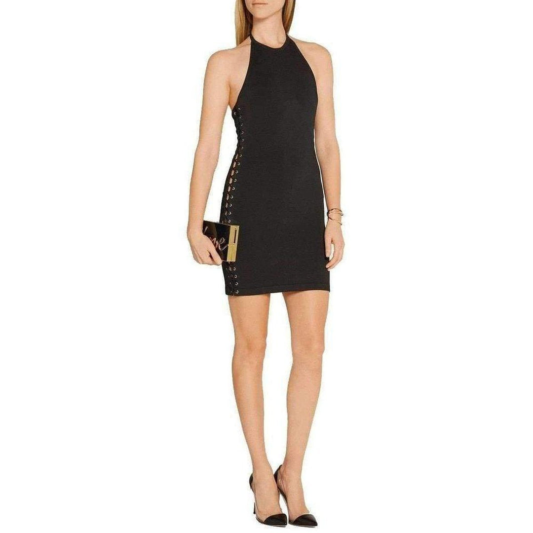 Halter Neck Mini Dress
