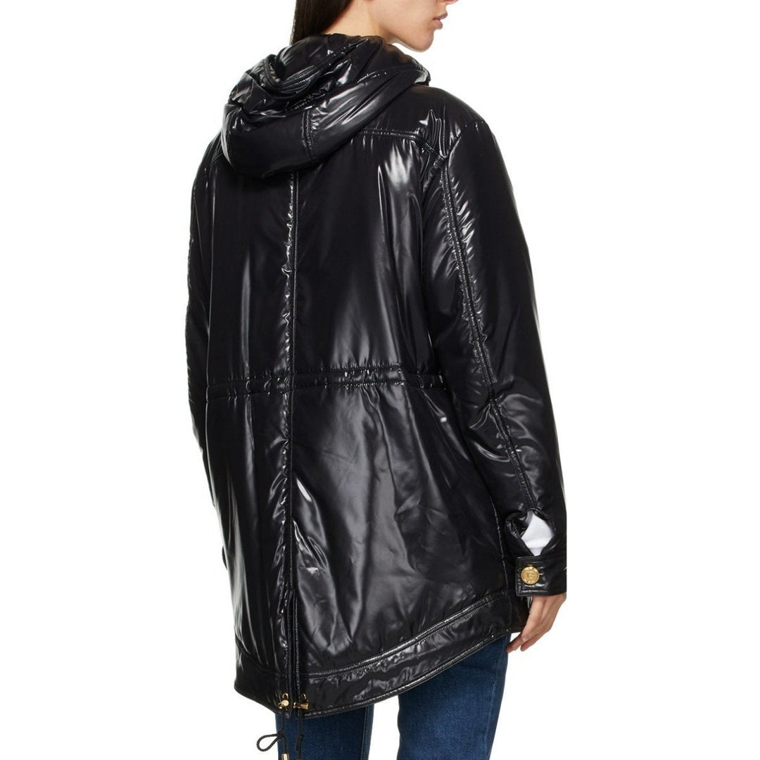 High-shine Hooded Jacket