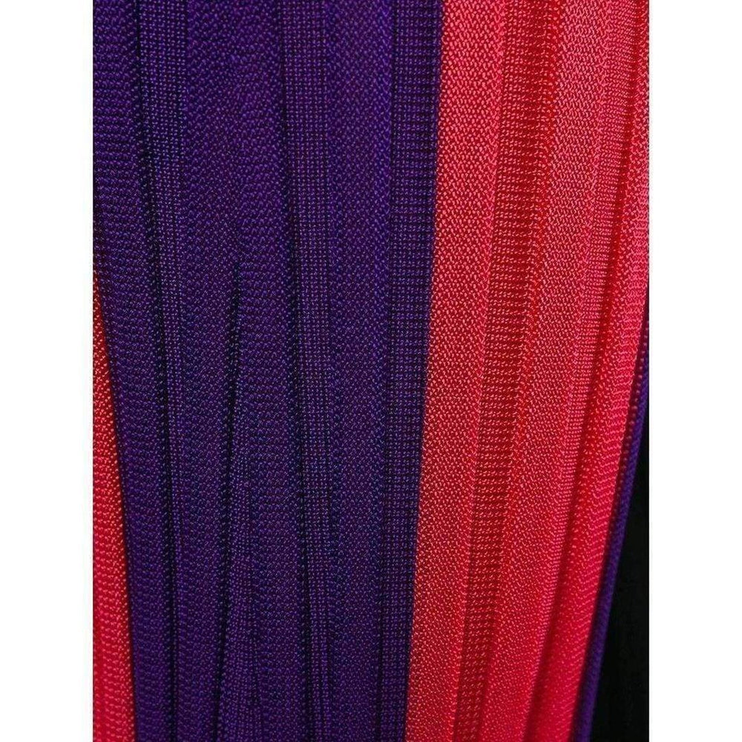 High Waist Ribbed Striped Pants
