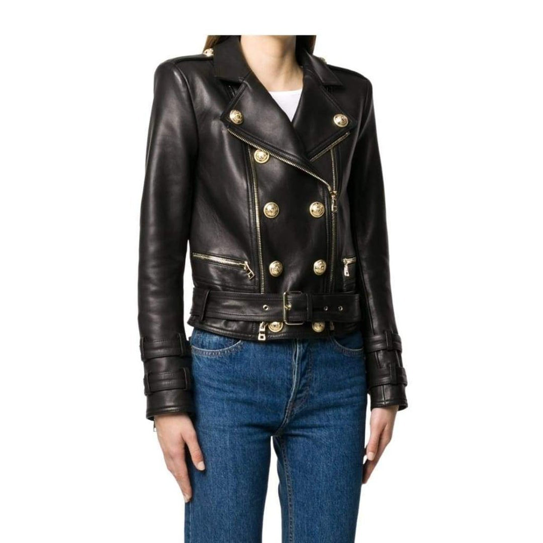 Leather Biker Jacket