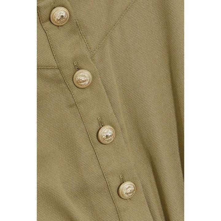 Light khaki Military Jumpsuit