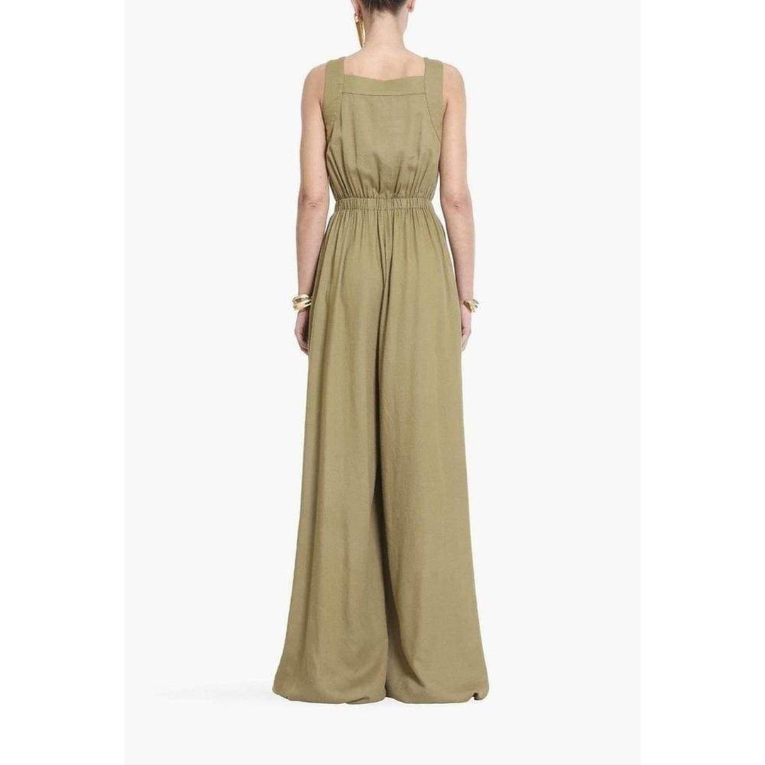 Light khaki Military Jumpsuit