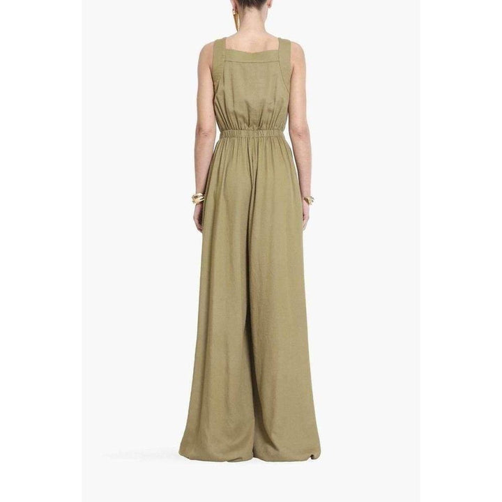 Light khaki Military Jumpsuit