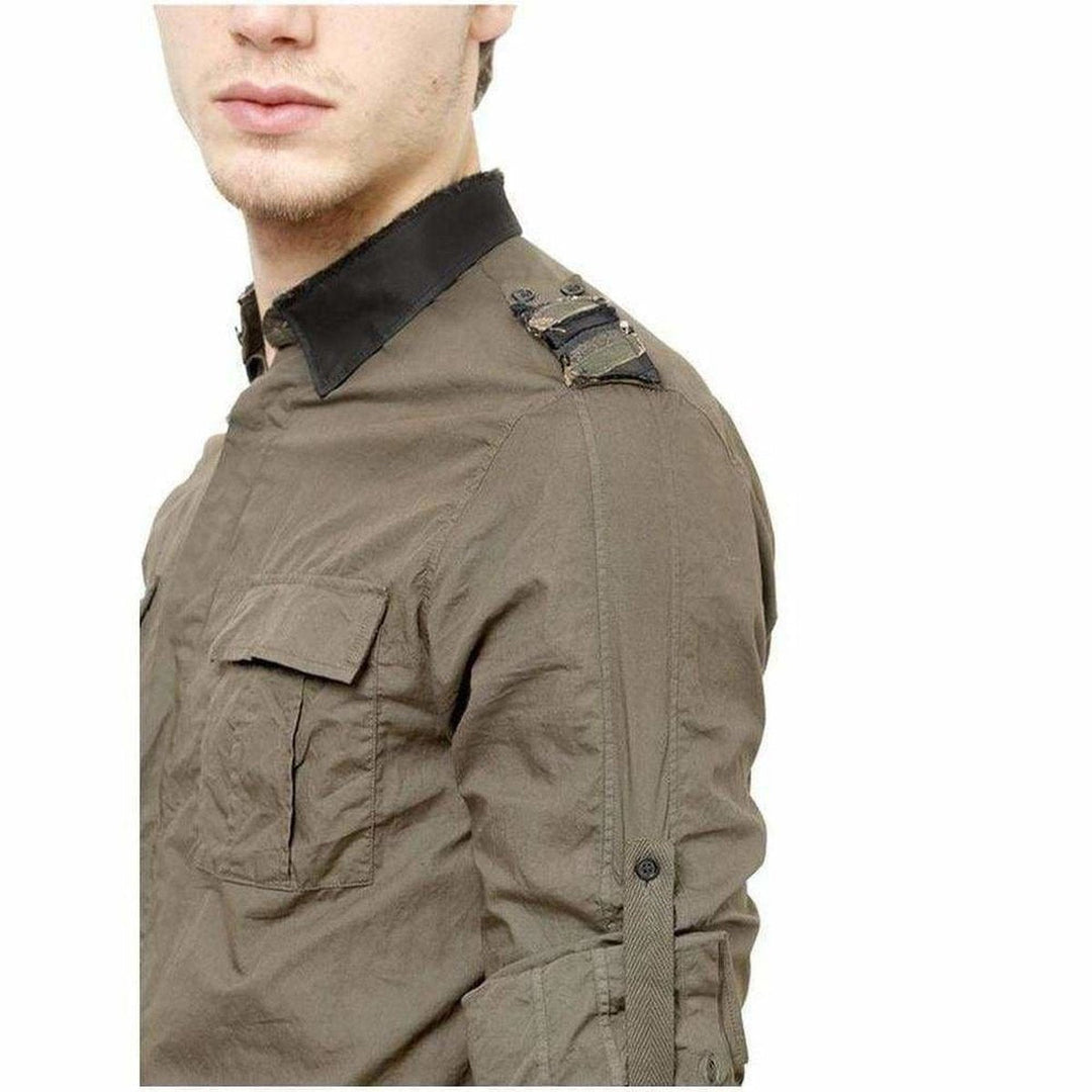Military Khaki Shirt Style