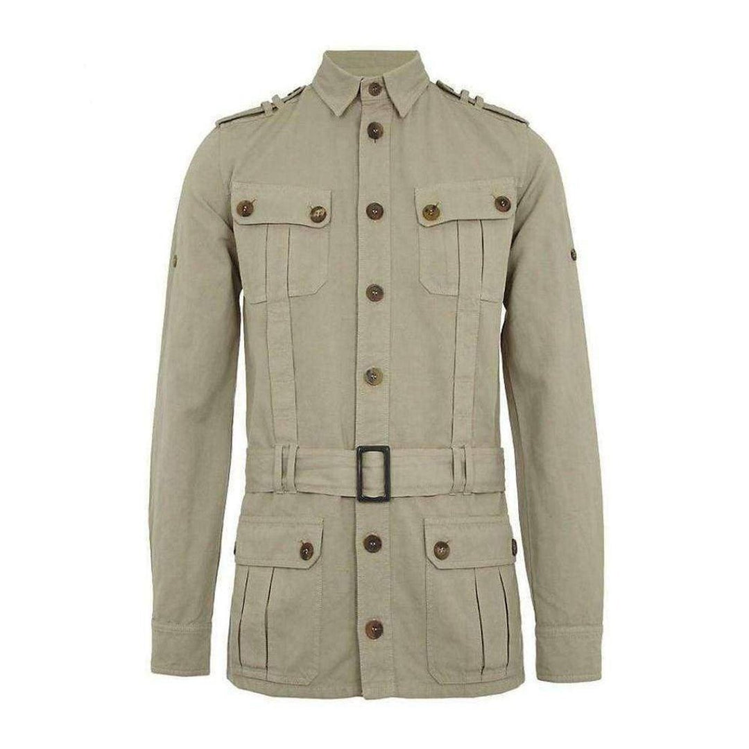 Balmain-Natural Safari Jacket - Runway Catalog