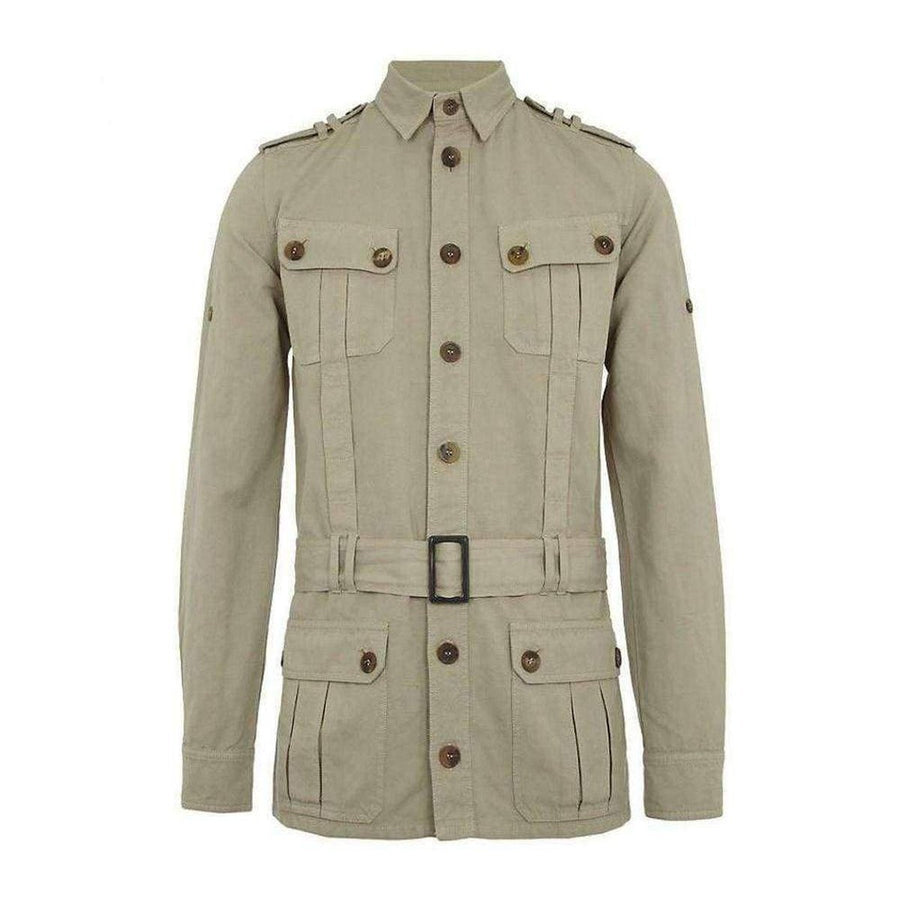 Balmain-Natural Safari Jacket - Runway Catalog