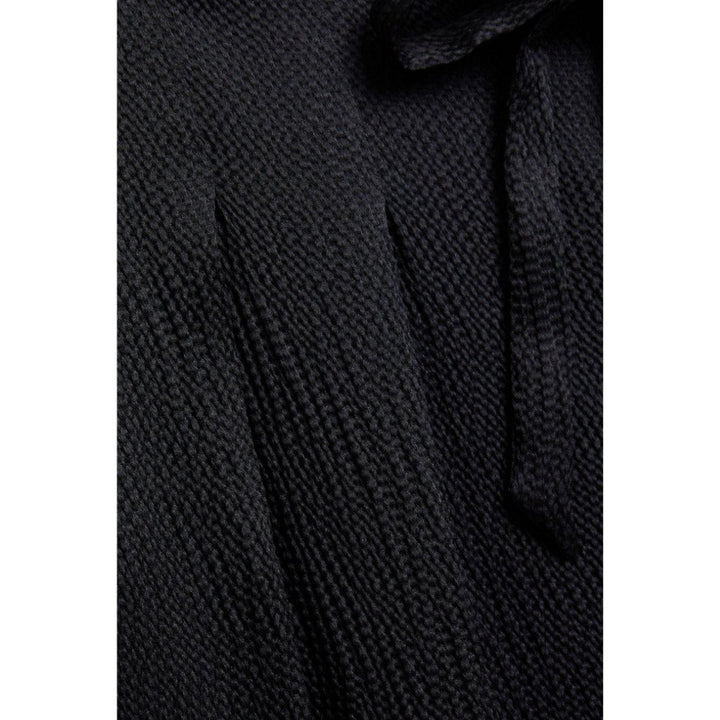 Peak Lapel Knitted Jumpsuit