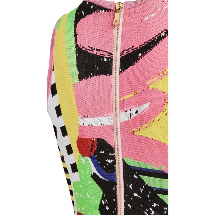 Short Sleeveless 80s Dress