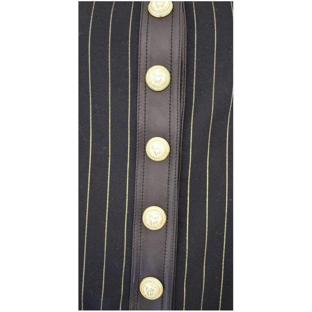 Striped Cotton Teddy Jacket