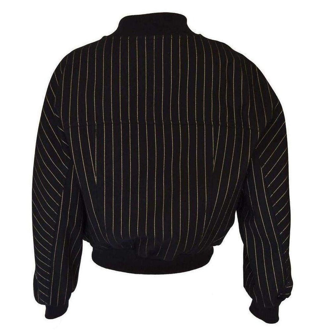 Striped Cotton Teddy Jacket
