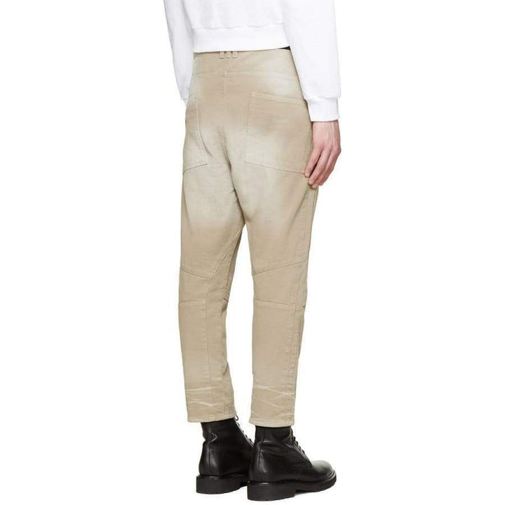 Tan Cropped Jeans